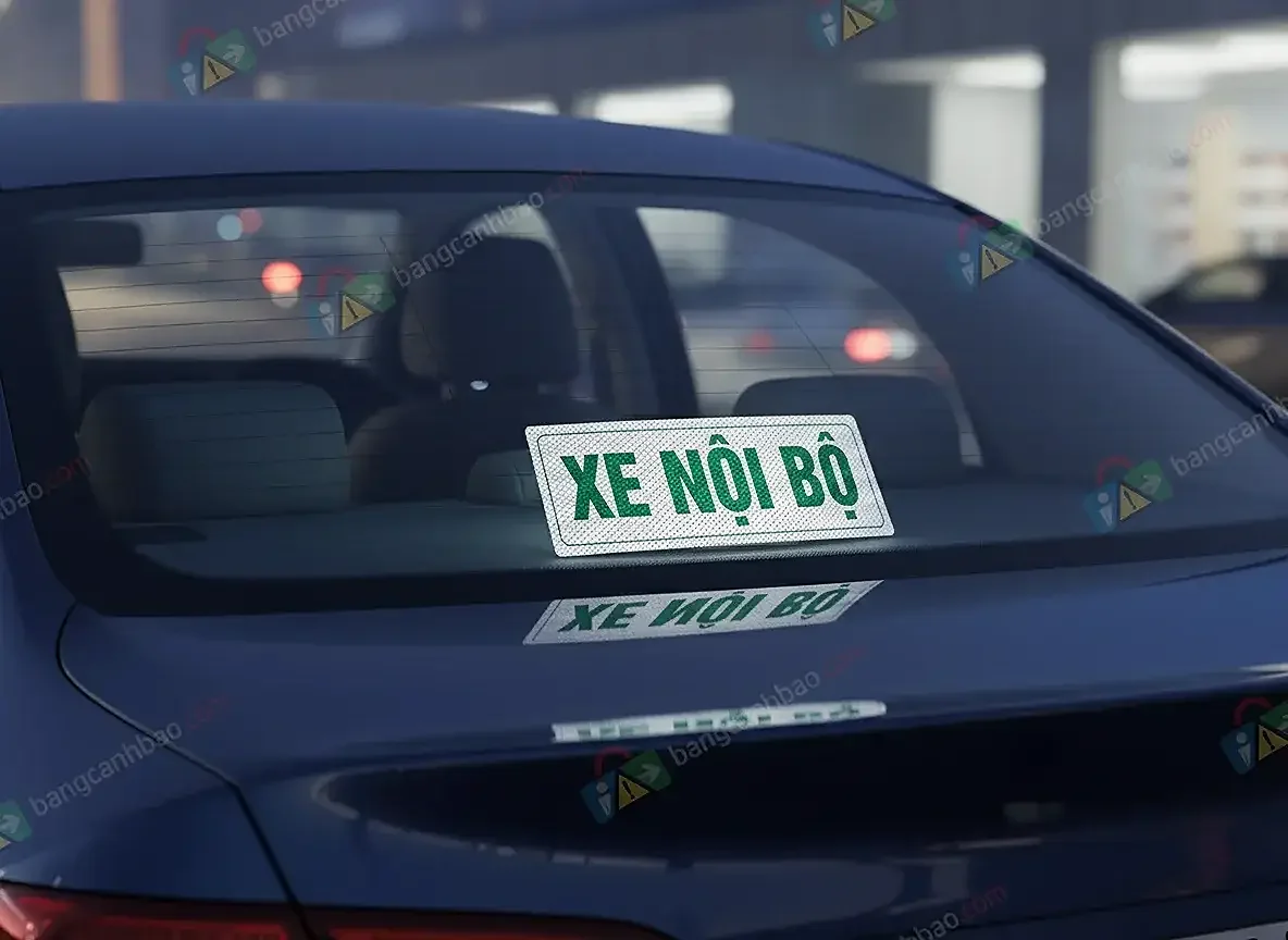 Nhãn Phản Quang 3M – Biển Nhận Diện Xe Chuyên Dụng Bền Đẹp, Siêu Sáng Ban Đêm - 12